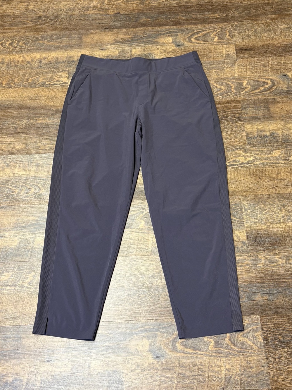 Athleta Brooklyn Mid Rise Ankle Pant Womens 14 Brown Lightweight Travel